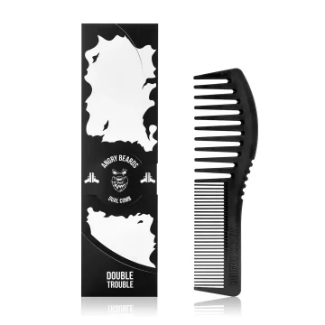 Angry Beards Glavnik za brado Dual Comb -