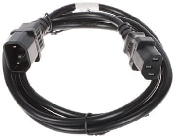 Lanberg OMREŽNI KABEL IEC320-C13/IEC320-C14/1,8M 1,8m