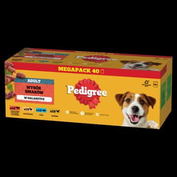 Pedigree Adult Selection of Flavors žele 40x 100g