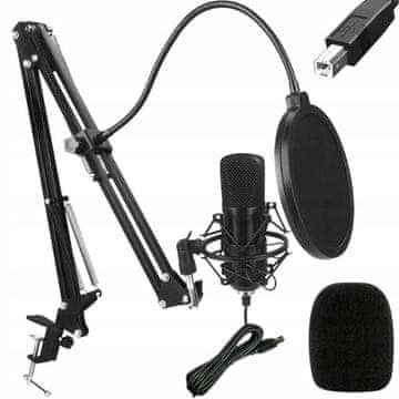MIKROFON Z DRŽALOM ZA USB BM800 3,0 M (12)