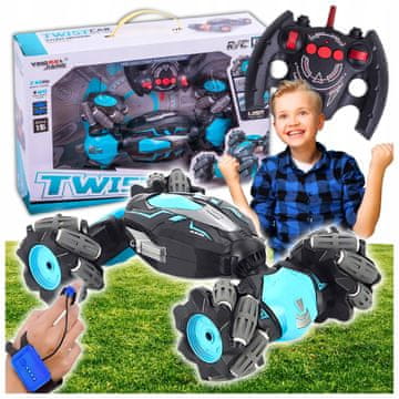 RC AVTO 4x4 TWISTER DALJINSKI UPRAVLJALNIK GESTE DALJINSKI UPRAVLJALNIK LED BATERIJA DRIFT