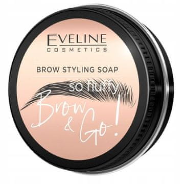 Eveline Cosmetics Eveline Brow & Go! So Fluffy milo za oblikovanje obrvi 25 g brezbarvno