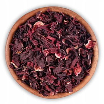 SUŠENI CVETOVI HIBISKUSA 500 g čaj veliko pakiranje cvetovi sudanskega sleza