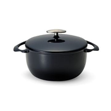 Unilloy  Unilloy Litoželezni lonec indigo barve 20 cm UC200NE