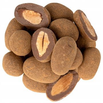 Mandlji v beli čokoladi z okusom medenjakov 250 g medenjakov v mandljevem testu