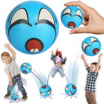SMILE BALL smile MINKA mehka sprostitvena ANTI-STRES mehka žoga