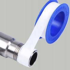 TEFLONSKI TESNILNI TRAK ZA NAVOJE DOLG 12 MM X 10 M 1 KOS