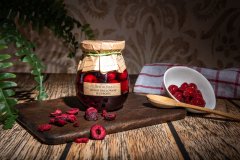 Razkoščičene češnje v sirupu 280 g kot dodatek čaju