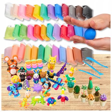 R2 Komplet modelirne gline MAGIC FOAM 36 COLORS
