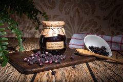 BOROVNICE V SIRUPU 280 g dodatek k čaju in pekovskim izdelkom