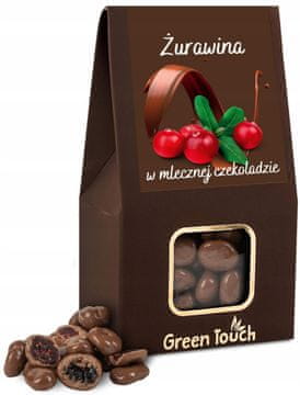 Brusnice v mlečni čokoladi 100g