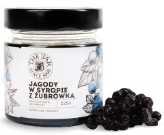 Gozdne jagode v sirupu z vodko iz bizonske trave 225g