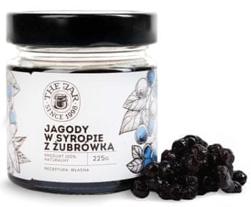 Gozdne jagode v sirupu z vodko iz bizonske trave 225g