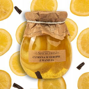 LIMONE V SIRUPU Z VANILIJEVO limone strok vanilije