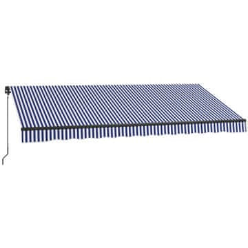 Homestar Tenda 396x300 cm Modro-bela