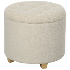Homestar Shranjevalna klop 45x41 cm Bela