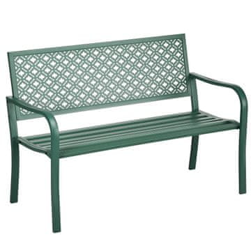Homestar Vrtna klop 127x63x83 cm zelena