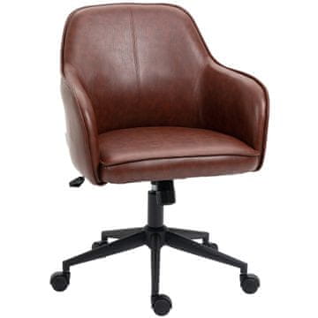 Homestar Pisarna stol 58,5x62x83-91 cm rjave barve