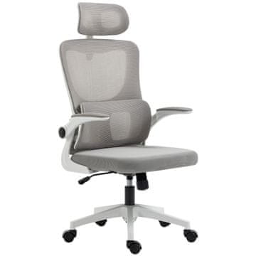 Homestar Pisarna stol 60x59x114-122 cm siva