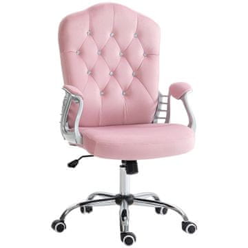 Homestar Pisarna stol 61x61x104-114 cm roza
