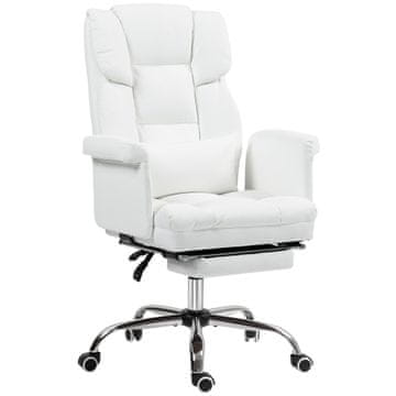 Homestar Pisarna stol 69x65x107-115 cm Bela