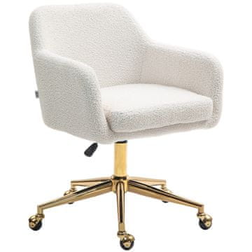 Homestar Pisarna stol 60x61x79-88 cm Bela