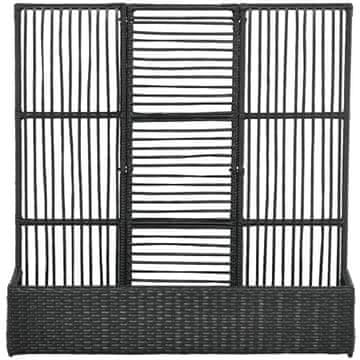 Homestar Dvignjena vrtna greda z mrežo 103x103x29 cm črna
