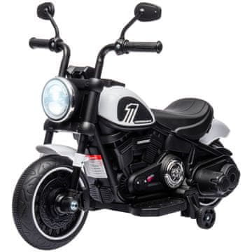 Homestar Otroški električni motor 76x42x57 cm, bela barva