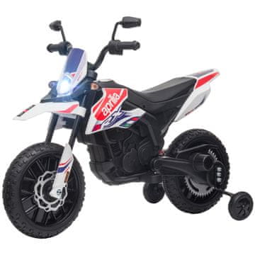 Homestar Otroški električni motor 106,5x56x80 cm bel