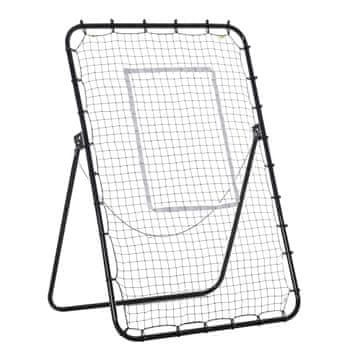 Homestar Nogometni povratnik 123x73x178,5 cm Črn