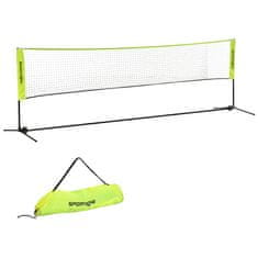 Homestar Komplet za badminton mrežo nastavljiv 420x103x107-155 cm modra