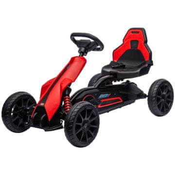 Homestar Pedalni gokart 100x58x58,5 cm rdeč
