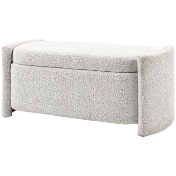 Homestar Shranjevalna klop 105x44x45,5 cm krem