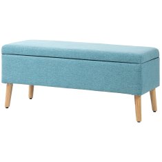 Homestar Klop s shranjevanjem 110x39x45 cm modra