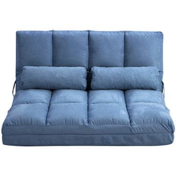 Homestar Trosedž na tleh 2 v 1 zložljiv 102x73x60 cm modra