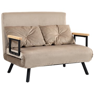 Homestar Sofa postelja 102x73x81 cm rjava