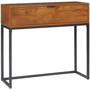 Homestar Konzolna miza 80x30x76 cm naravna