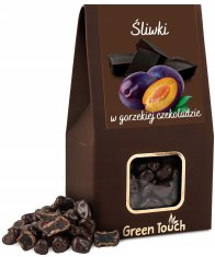 Suhe slive v temni čokoladi 100 g