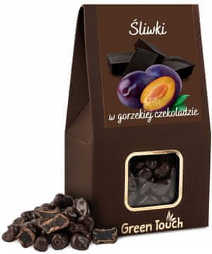 Suhe slive v temni čokoladi 100 g