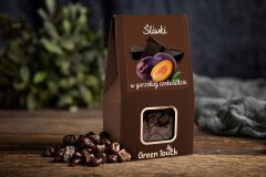 Suhe slive v temni čokoladi 100 g