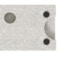 Homestar Podstavek za senčnik 45x22,5x40 cm siva granit