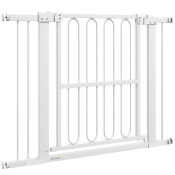 Homestar Pasja vrata nastavljiva stopniščna vrata 76-104x76 cm bela