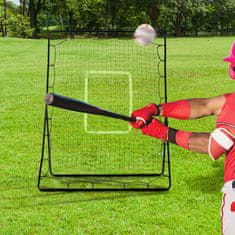 Homestar Odbijač za baseball 123x174 cm Črn