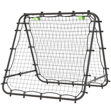 Homestar Nogometna mreža za odbijanje 100x95x90 cm črna