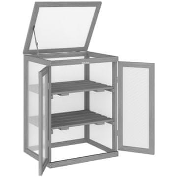 Homestar Toplarna 3 nivojska 58x44x78 cm siva