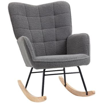 Homestar Gugalnik 98x71x101 cm Temno siva