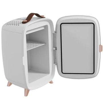 Homestar Mini hladilnik 6L kozmetični hladilnik 24,3x19,4x35,6 cm Bela