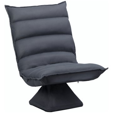 Homestar Stol za tla 62x70x95 cm temno siva