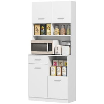 Homestar Kuhinjski omarica 80x35x180 cm Bela
