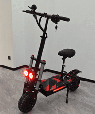BOYUEDA BOYUEDA S3-11 električni skiro z dvojnim motorjem 6000 W, baterijo 60 V 38 Ah, 11" pnevmatikami in dosegom do 120 km